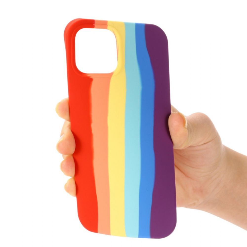 Hoesje voor iPhone 14 Pro Max Regenboog