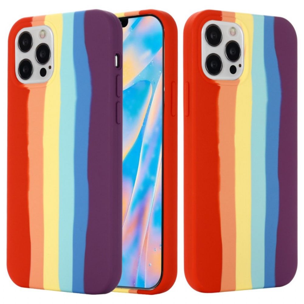 Hoesje voor iPhone 14 Pro Max Regenboog