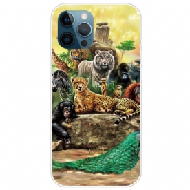 Hoesje voor iPhone 14 Pro Max Safaridieren