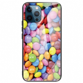 Hoesje voor iPhone 14 Pro Max Snoep Van Gehard Glas