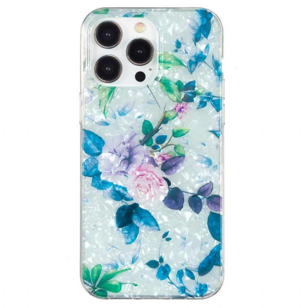 Hoesje voor iPhone 15 Pro Bloemen