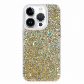 Hoesje voor iPhone 15 Pro Gewoon Glitteren