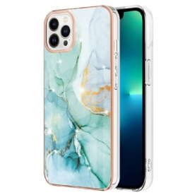 Telefoonhoesje voor iPhone 15 Pro Marmer