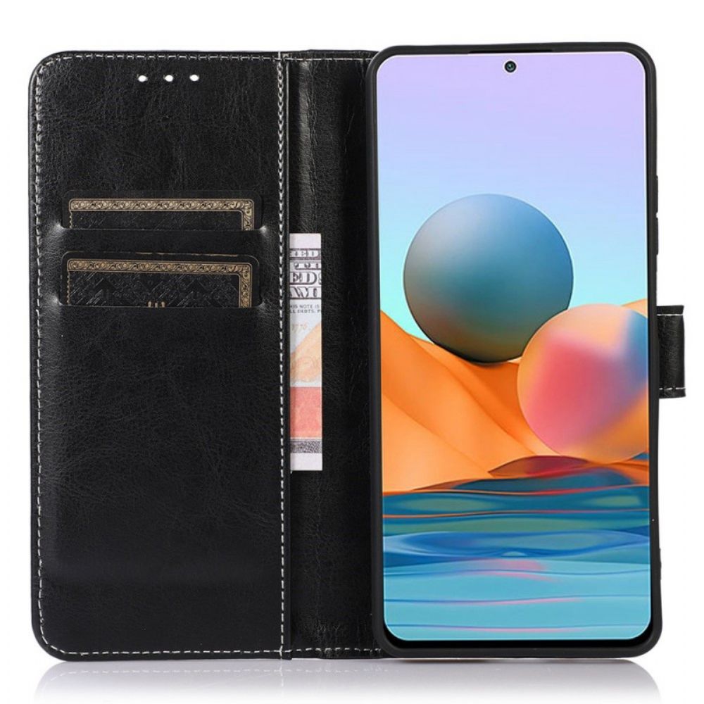 Folio-hoesje voor Sony Xperia 10 IV Oplopende Naden