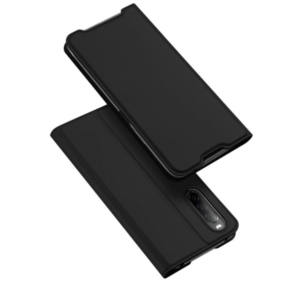 Folio-hoesje voor Sony Xperia 10 IV Skin Pro Dux Ducis