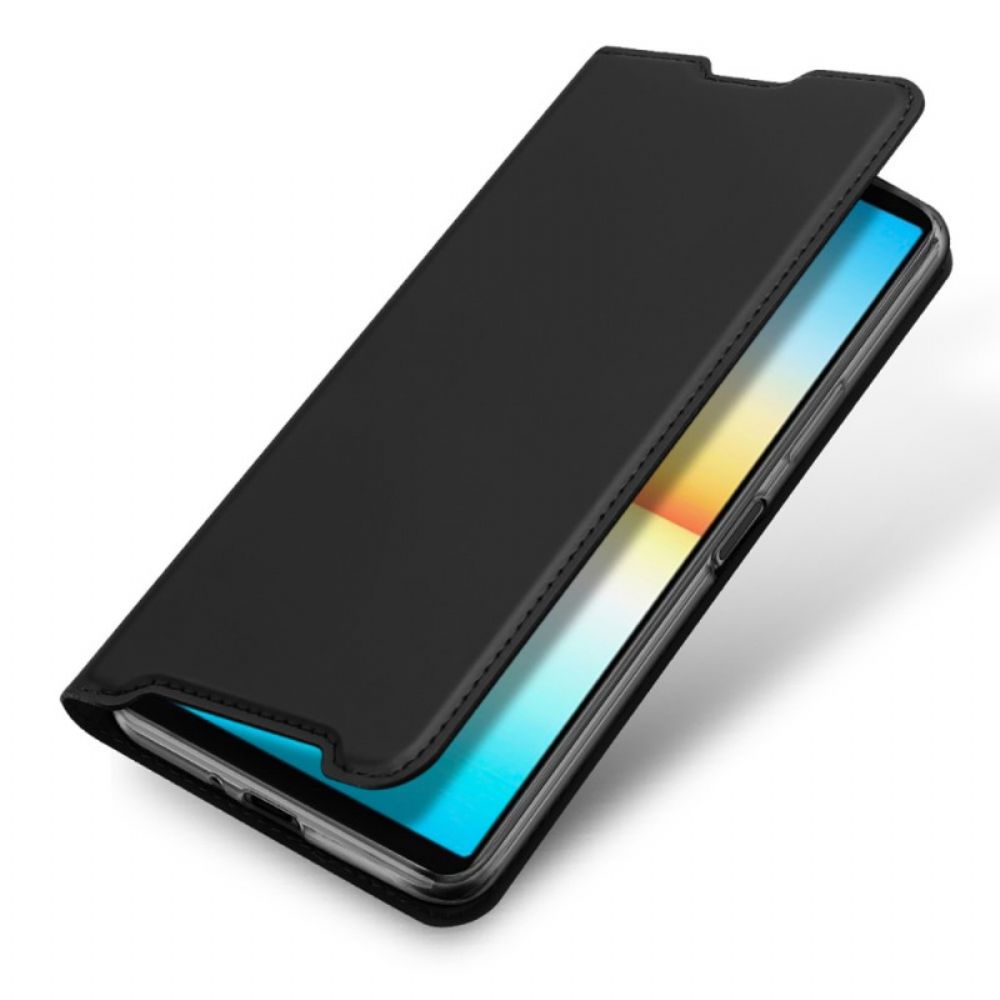 Folio-hoesje voor Sony Xperia 10 IV Skin Pro Dux Ducis