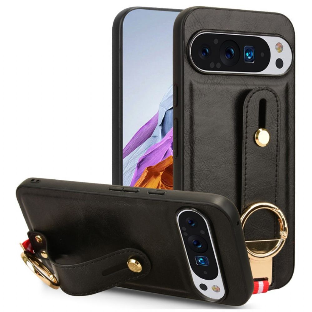 Case Hoesje Google Pixel 9 Pro Telefoonhoesje Riem En Flesopener