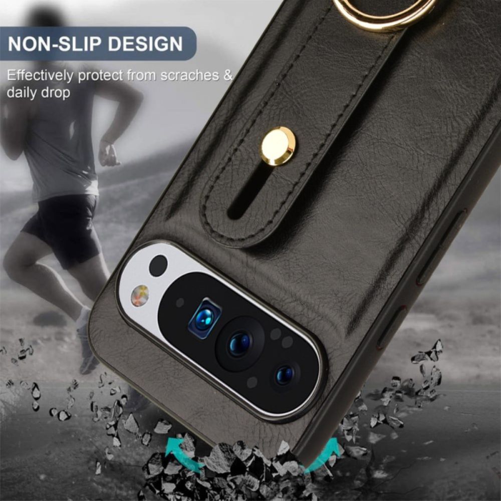 Case Hoesje Google Pixel 9 Pro Telefoonhoesje Riem En Flesopener