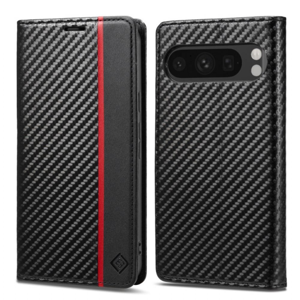 Flip Case Leren Google Pixel 9 Pro Lc.imeeke