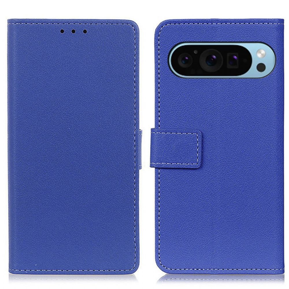 Leren Hoesje Google Pixel 9 Pro Kleurrijk Bescherming Hoesje