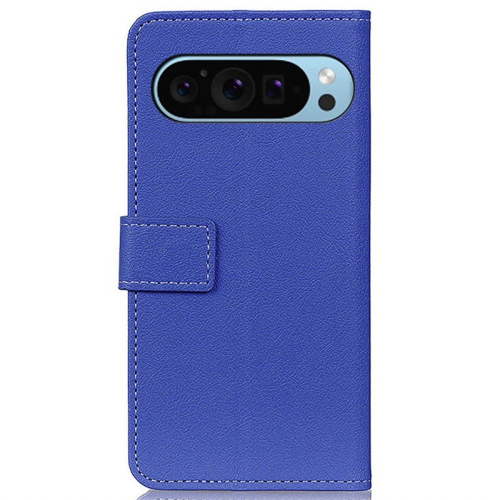 Leren Hoesje Google Pixel 9 Pro Kleurrijk Bescherming Hoesje