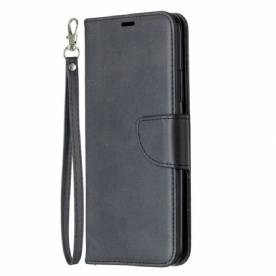 Flip Case voor Realme C11 Folio-hoesje Gladde Schuine Klep