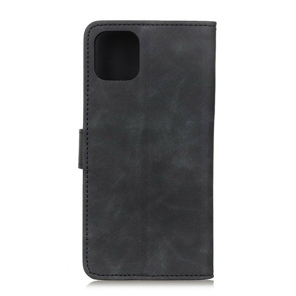 Flip Case voor Realme C11 Vintage Leereffect Khazneh