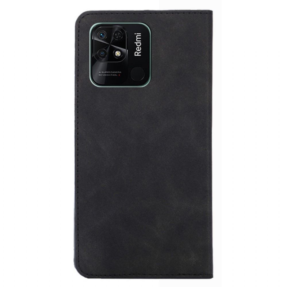 Bescherming Hoesje voor Xiaomi Redmi 10C Folio-hoesje Skin-touch