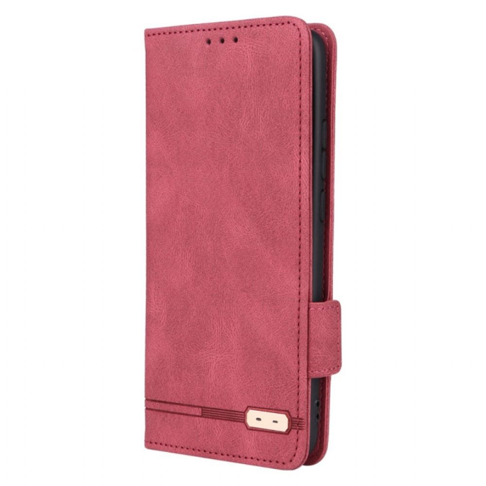 Flip Case voor Xiaomi Redmi 10C Subtiele Elegantie