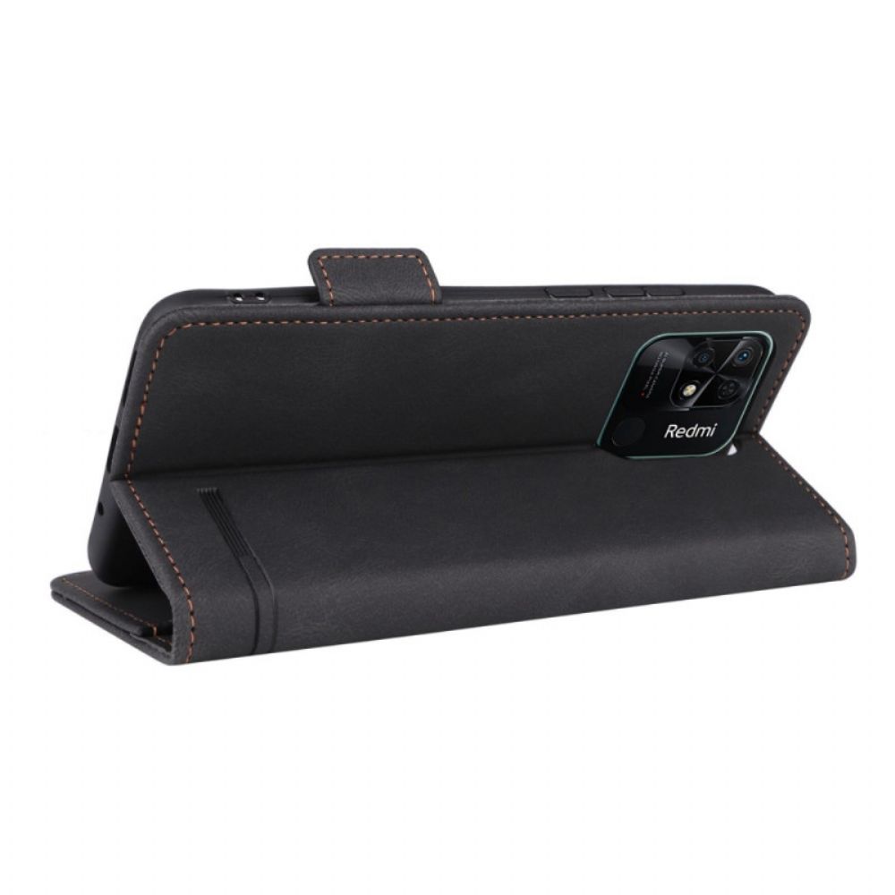 Flip Case voor Xiaomi Redmi 10C Subtiele Elegantie