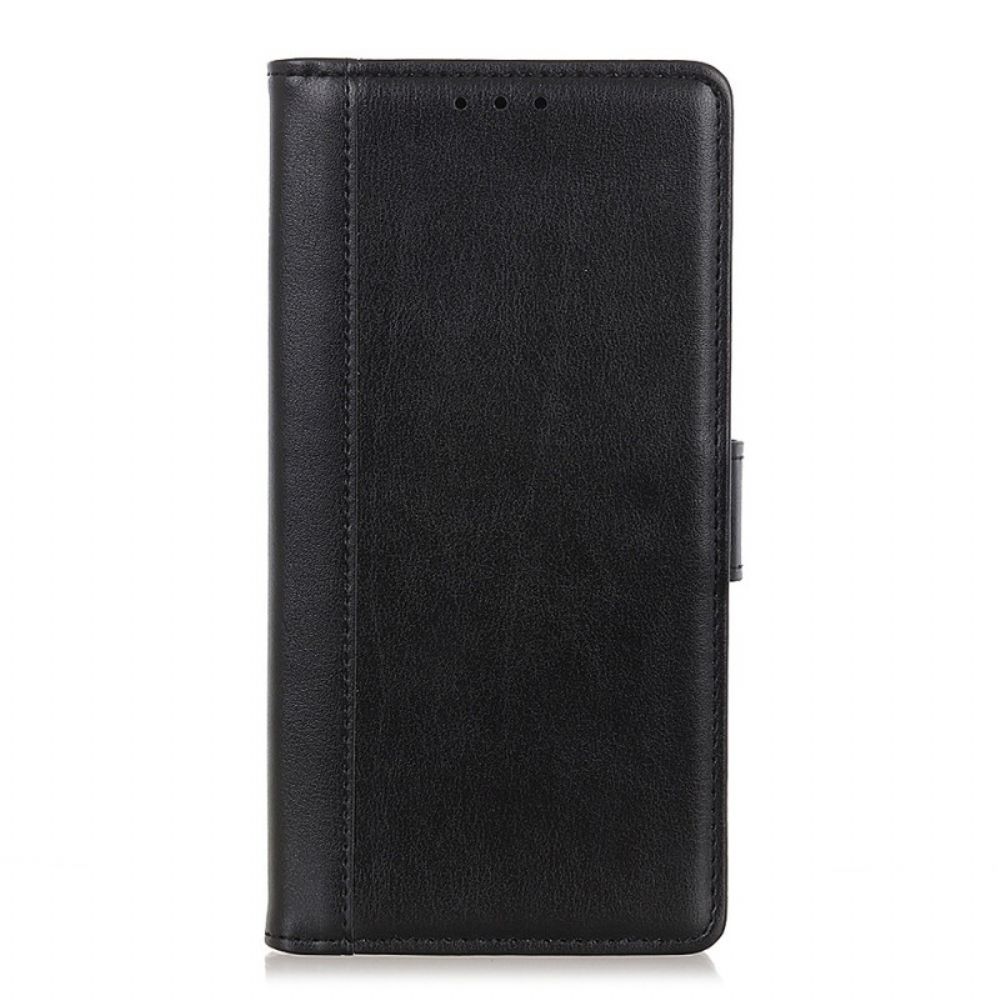 Folio-hoesje voor Xiaomi Redmi 10C Ledereffect