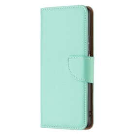 Folio-hoesje voor Xiaomi Redmi 10C Litchi Schuine Sluiting