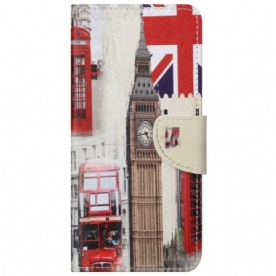 Folio-hoesje voor Xiaomi Redmi 10C Londen Leven