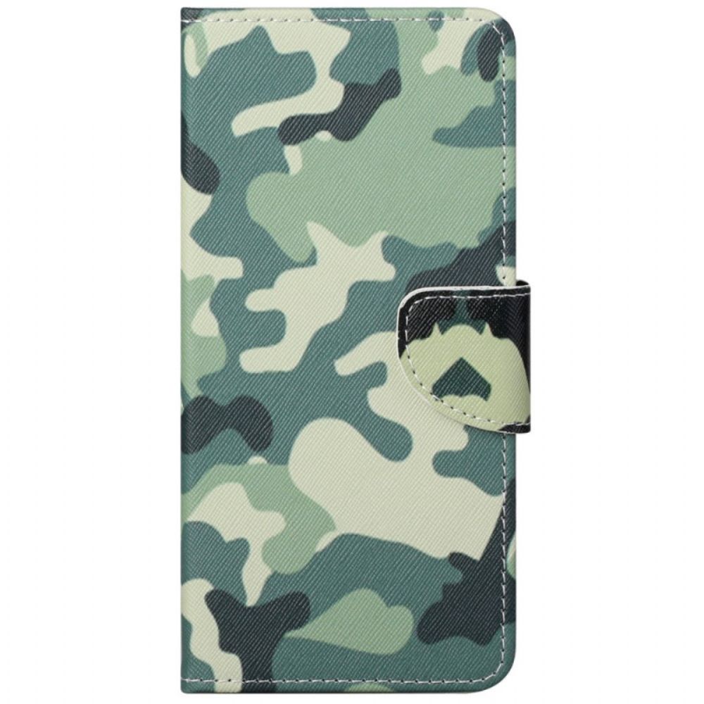 Folio-hoesje voor Xiaomi Redmi 10C Militaire Camouflage