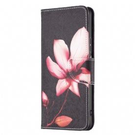 Folio-hoesje voor Xiaomi Redmi 10C Roze Bloem