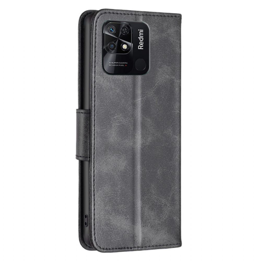 Folio-hoesje voor Xiaomi Redmi 10C Schuine Sluiting