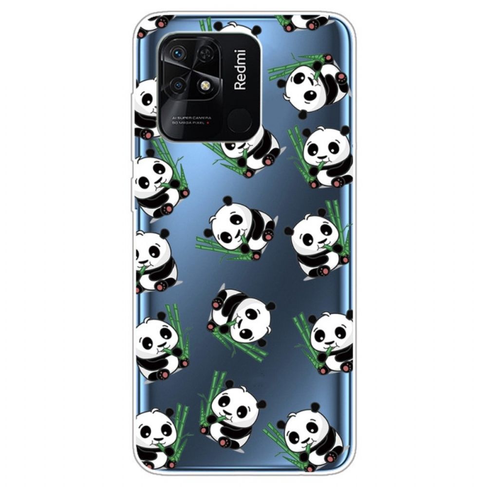 Hoesje voor Xiaomi Redmi 10C Kleine Panda's