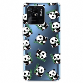 Hoesje voor Xiaomi Redmi 10C Kleine Panda's