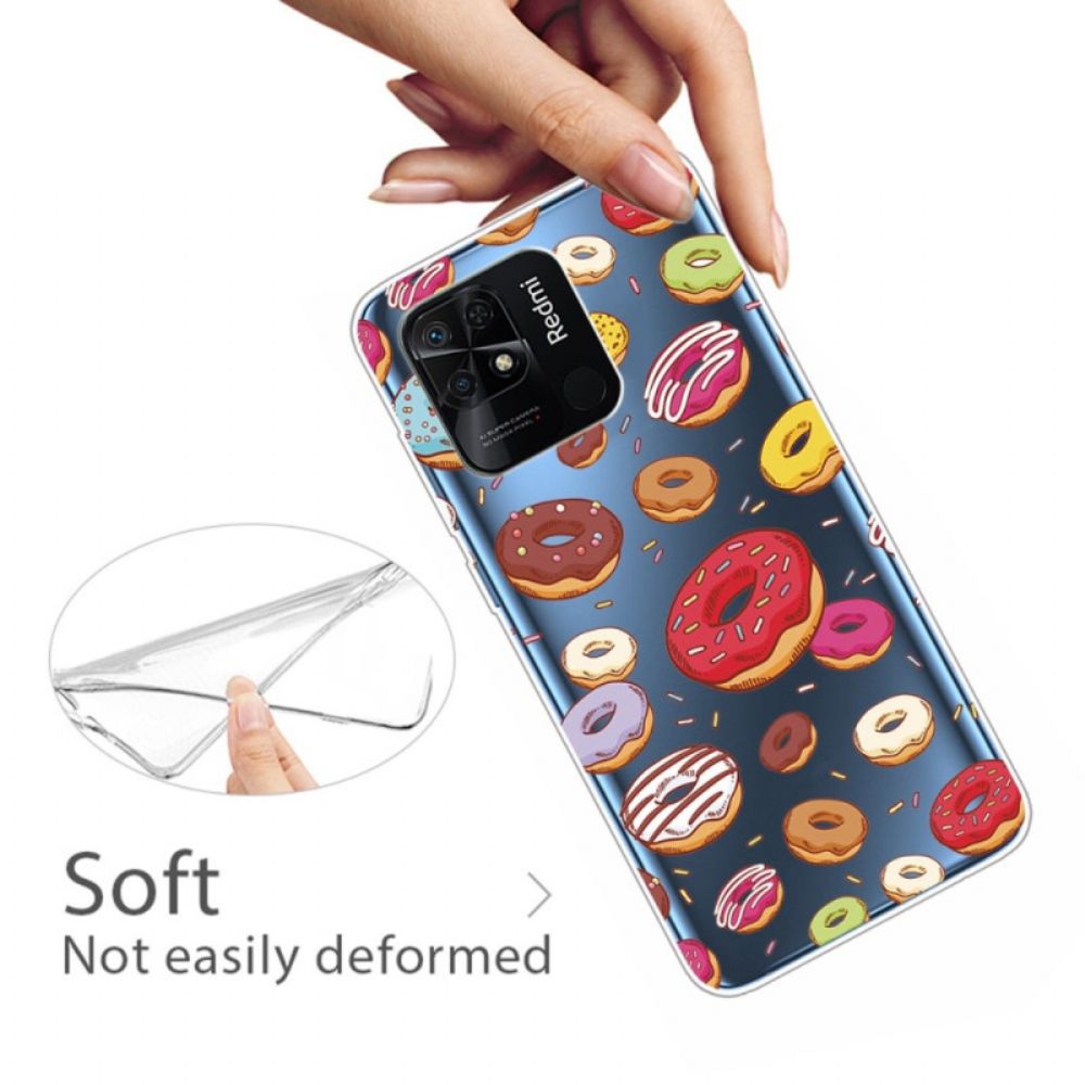 Hoesje voor Xiaomi Redmi 10C Meerdere Donuts