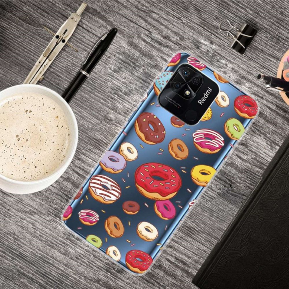 Hoesje voor Xiaomi Redmi 10C Meerdere Donuts