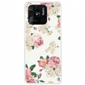 Hoesje voor Xiaomi Redmi 10C Mooie Bloemen