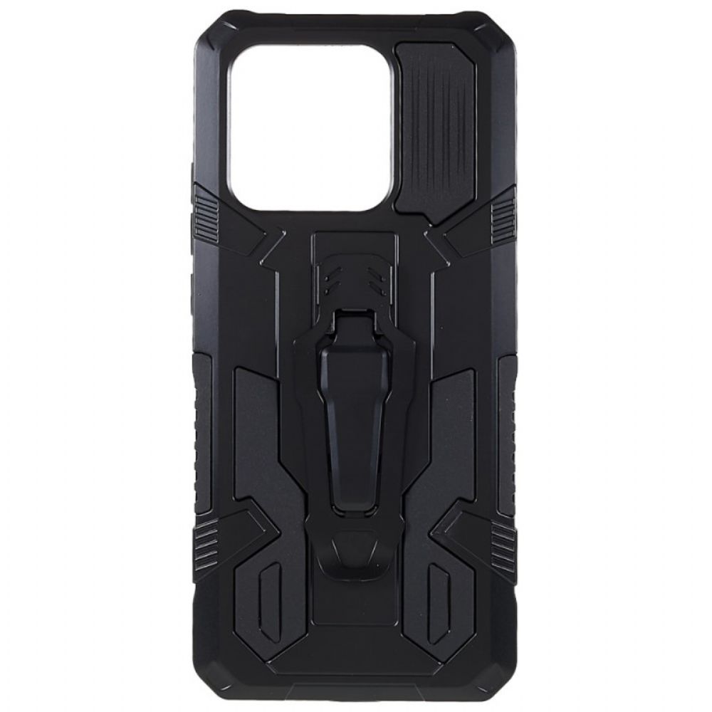 Telefoonhoesje voor Xiaomi Redmi 10C Robot Met Riemclip