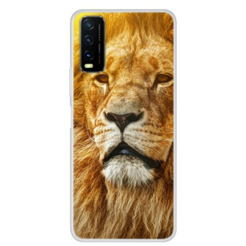 Hoesje voor Vivo Y20s Leeuw