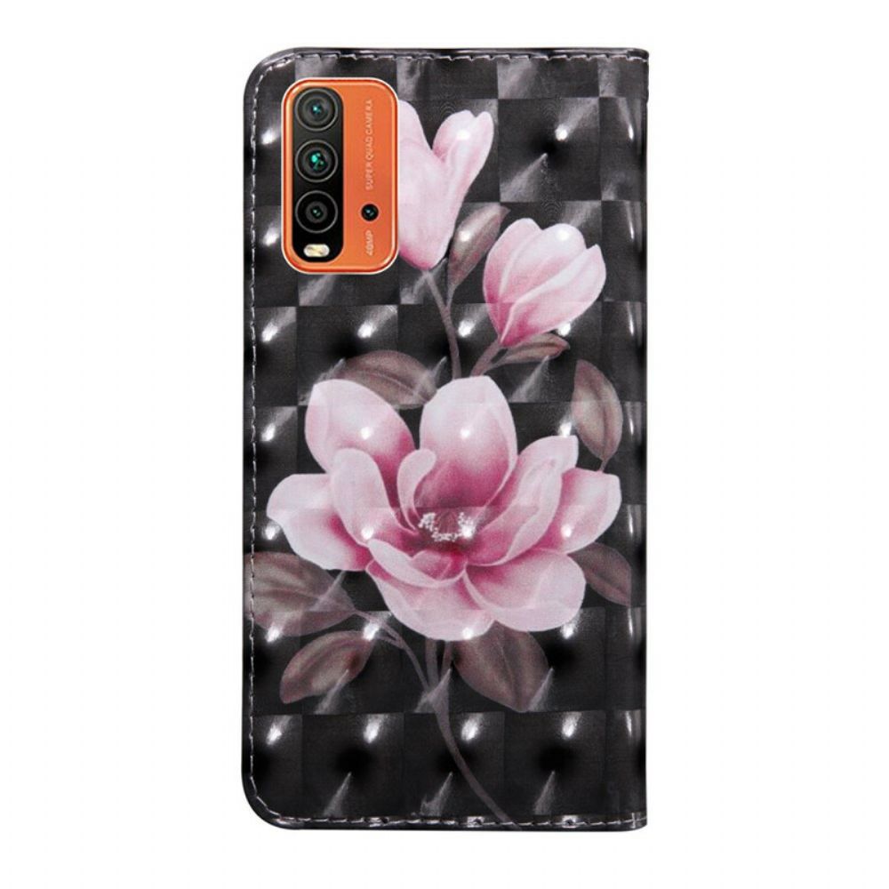 Folio-hoesje voor Xiaomi Redmi 9T Bloesem Bloemen