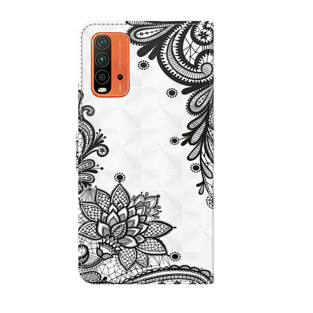 Folio-hoesje voor Xiaomi Redmi 9T Chique Kant