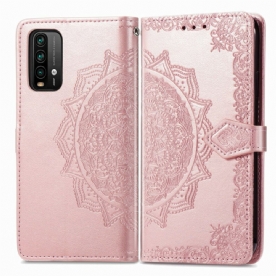 Folio-hoesje voor Xiaomi Redmi 9T Mandala Van Middelbare Leeftijd