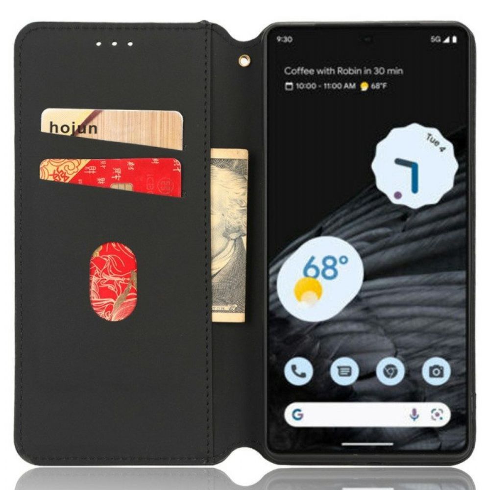 Bescherming Hoesje voor Google Pixel 7 Pro Folio-hoesje 3d Kubussen