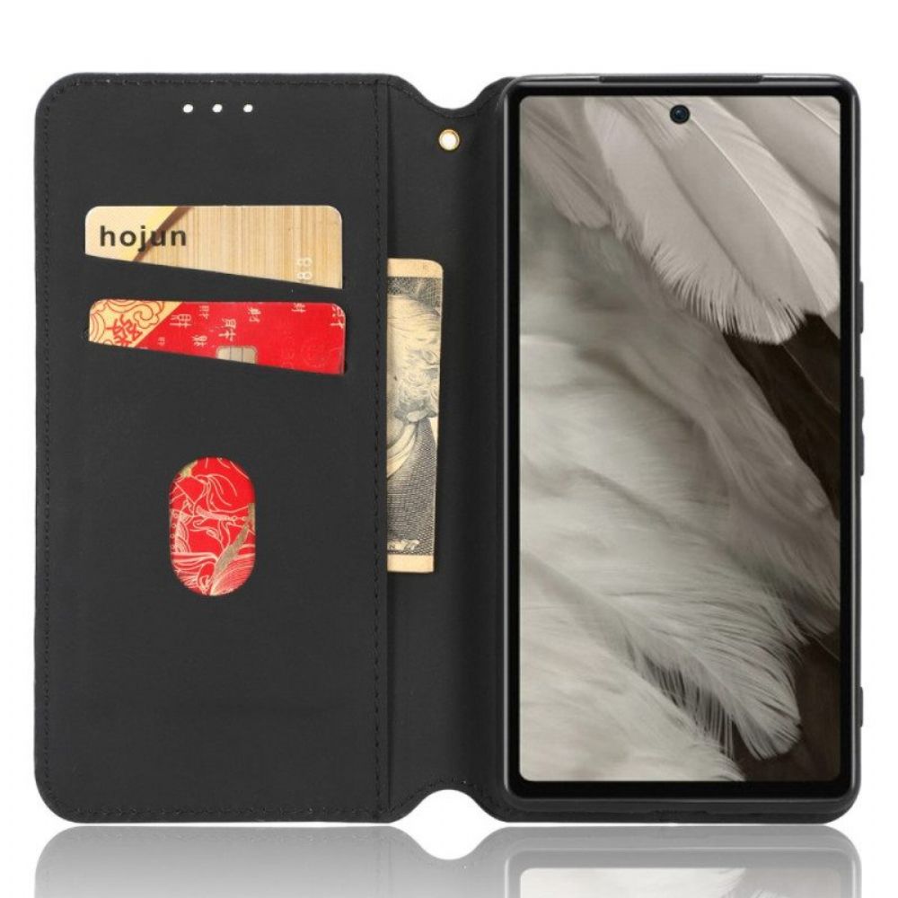 Bescherming Hoesje voor Google Pixel 7A Folio-hoesje 3d Patroon