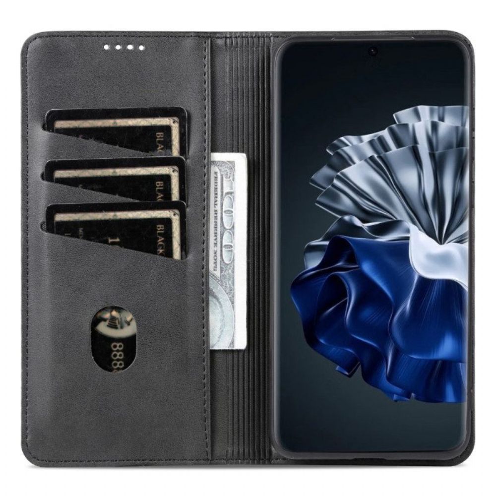 Bescherming Hoesje voor Huawei P60 Pro Folio-hoesje Azns