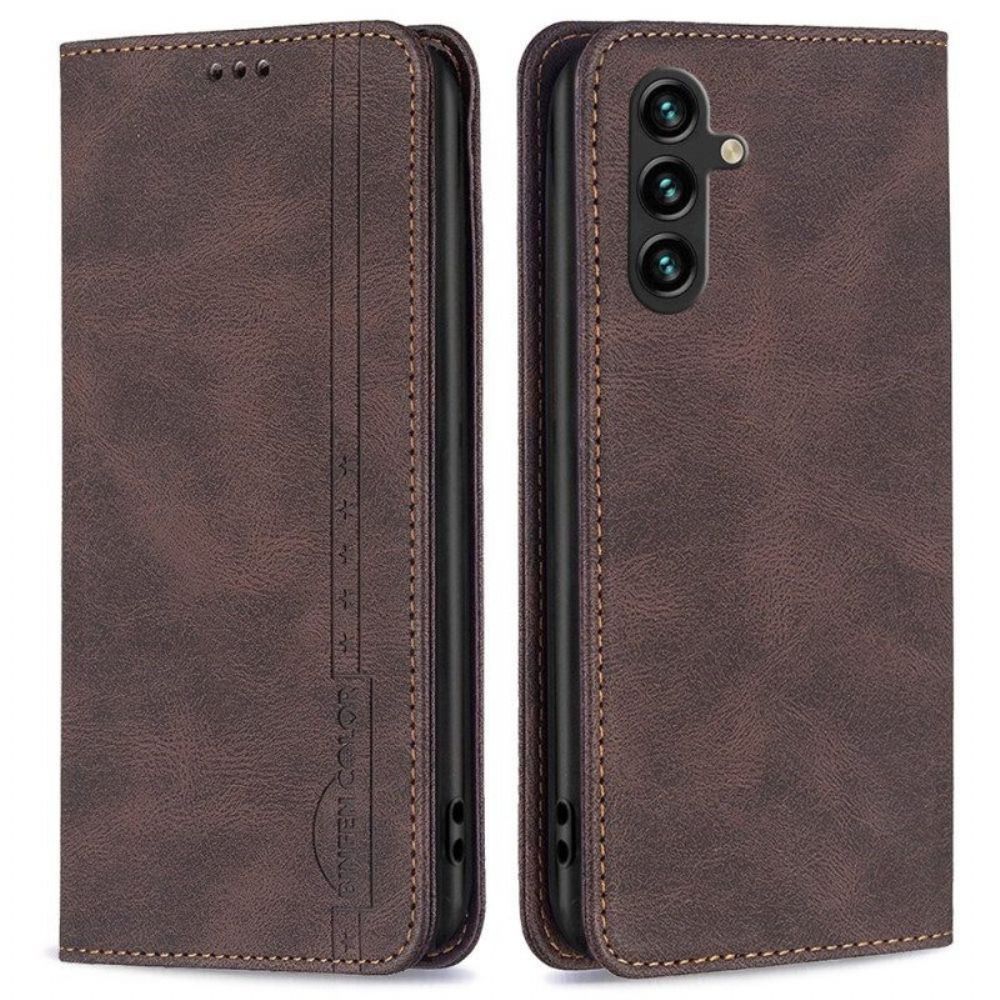 Bescherming Hoesje voor Samsung Galaxy A14 / A14 5G Folio-hoesje Design Binfen Kleur