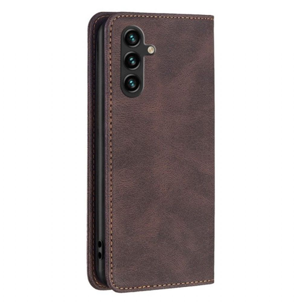 Bescherming Hoesje voor Samsung Galaxy A14 / A14 5G Folio-hoesje Design Binfen Kleur