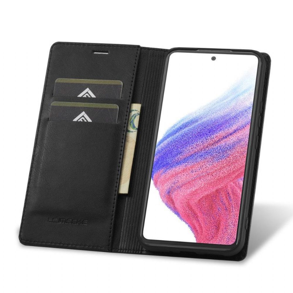 Bescherming Hoesje voor Samsung Galaxy A54 5G Folio-hoesje Lc.imeeke