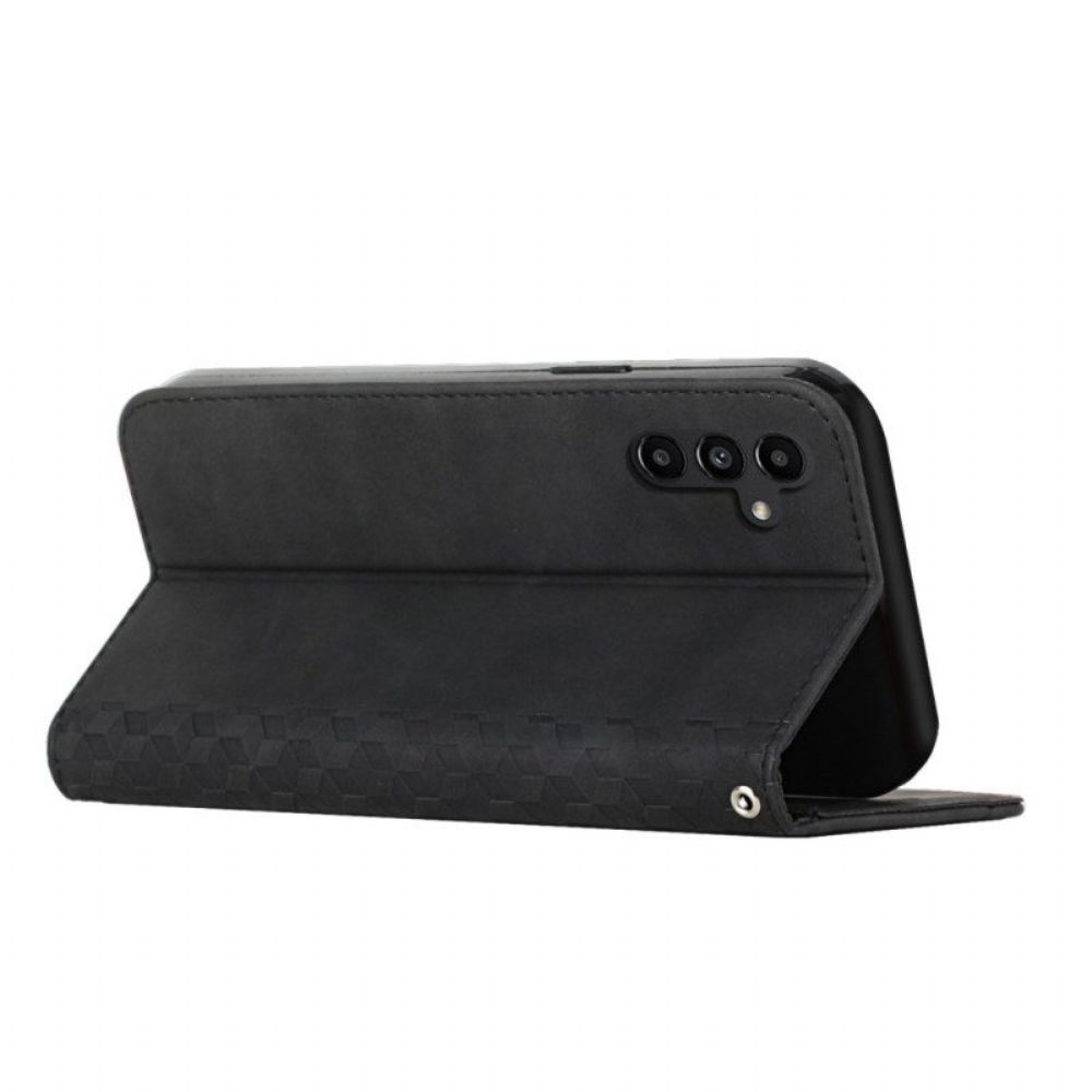 Bescherming Hoesje voor Samsung Galaxy A54 5G Folio-hoesje Stijl Leer 3d-patroon