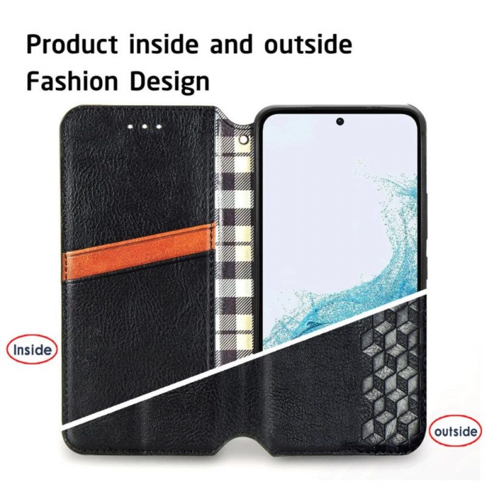 Bescherming Hoesje voor Samsung Galaxy A54 5G Folio-hoesje Vintage 3d-patroon