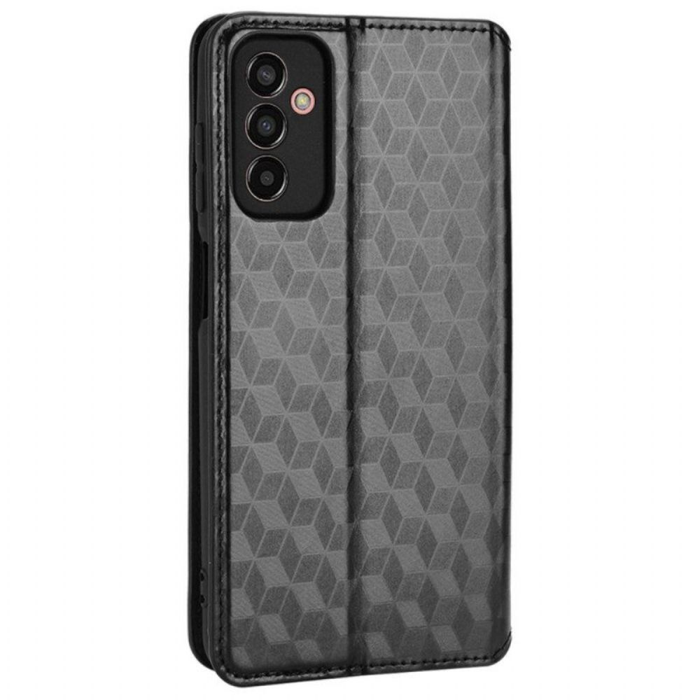 Bescherming Hoesje voor Samsung Galaxy M13 Folio-hoesje 3d Kubussen