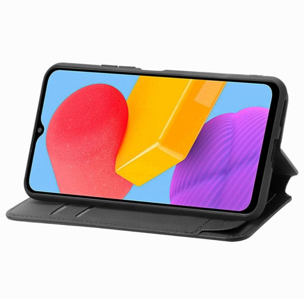 Bescherming Hoesje voor Samsung Galaxy M13 Folio-hoesje Caseneo Rfid-ontwerp