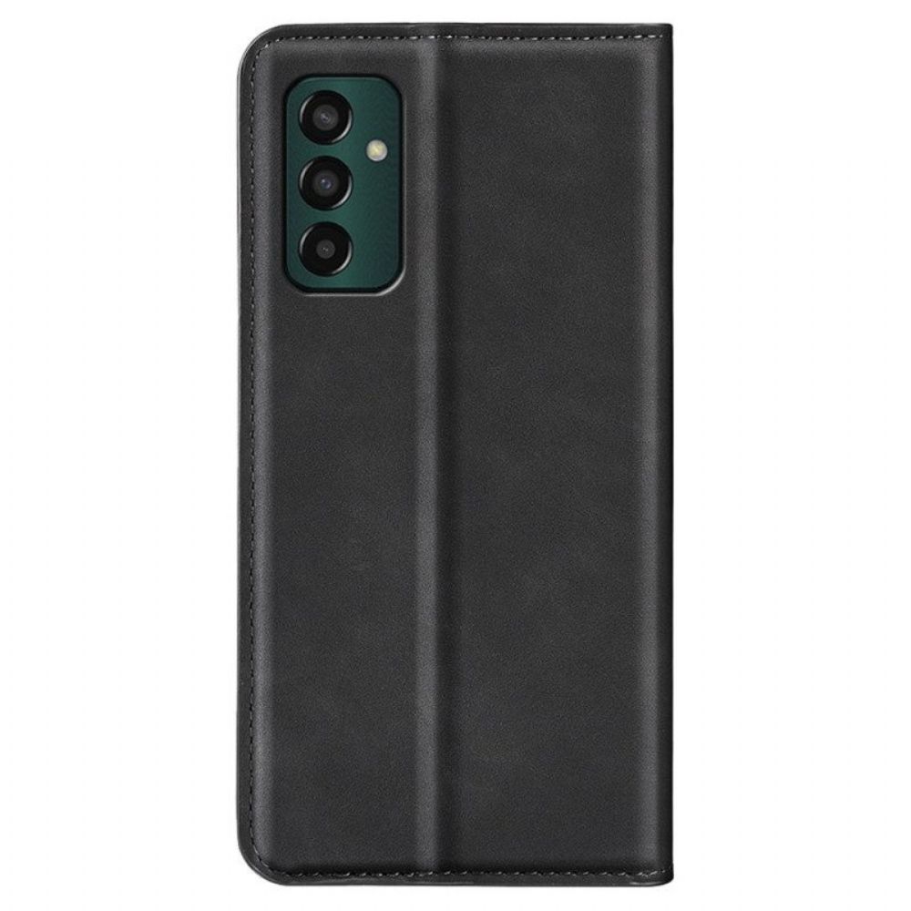 Bescherming Hoesje voor Samsung Galaxy M13 Folio-hoesje Leer-effect