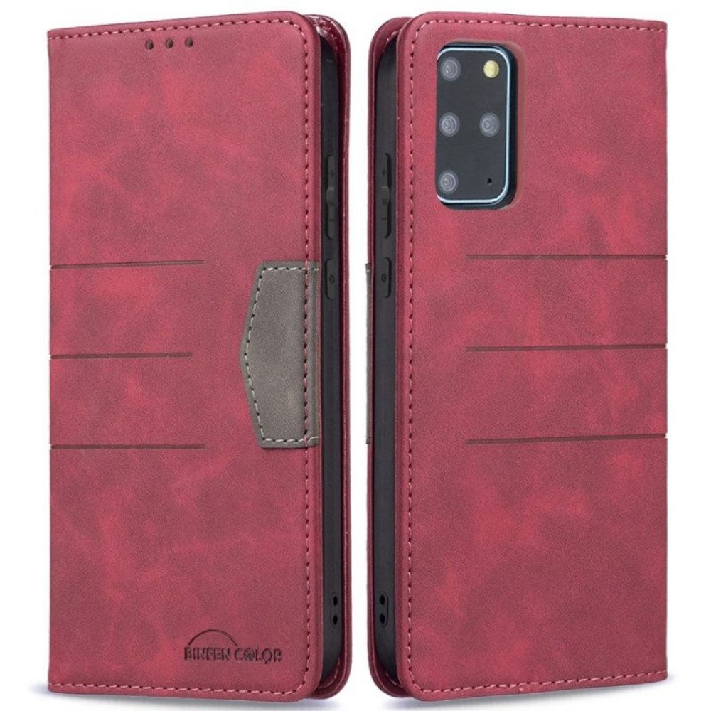 Bescherming Hoesje voor Samsung Galaxy S20 Plus / S20 Plus 5G Folio-hoesje Binfen-kleur