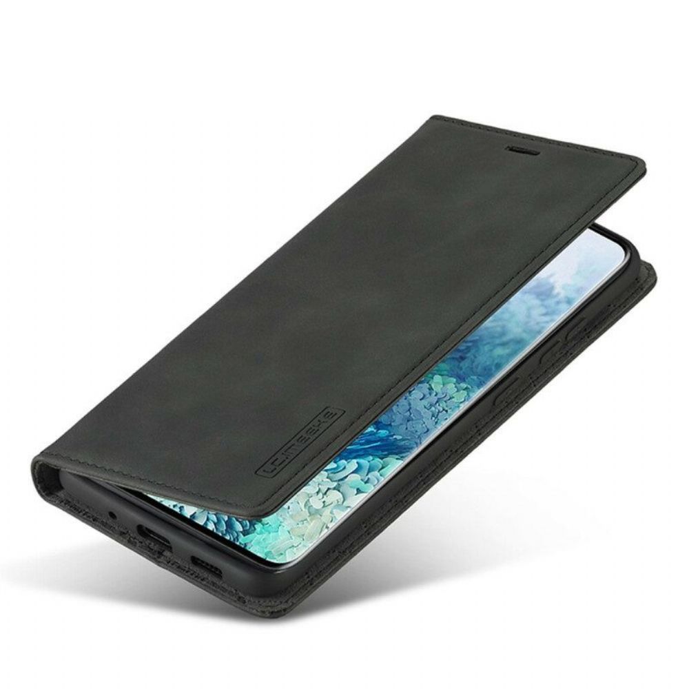 Bescherming Hoesje voor Samsung Galaxy S20 Plus / S20 Plus 5G Folio-hoesje Lc.imeeke Ledereffect