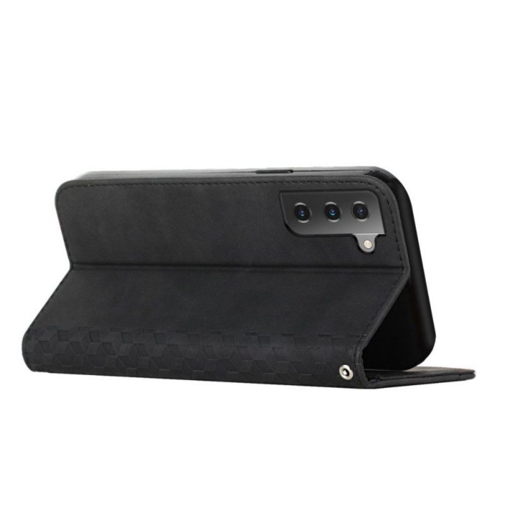 Bescherming Hoesje voor Samsung Galaxy S23 Plus 5G Folio-hoesje Stijl Leer 3d-patroon